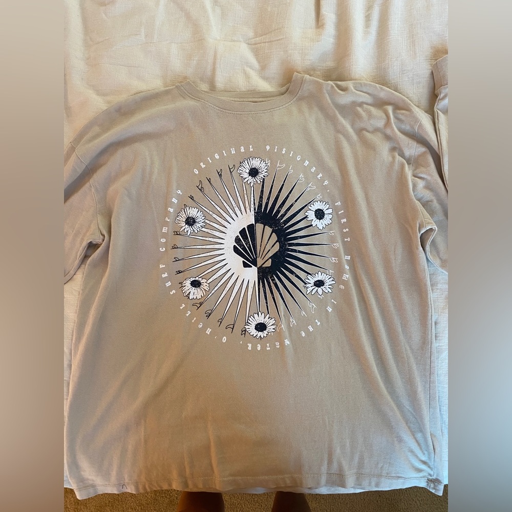 Womens O’Neill Tan Long Sleeve